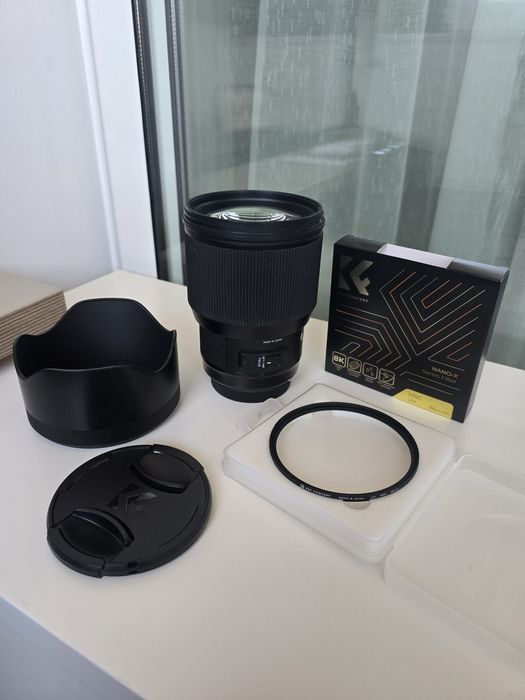 Sigma Art 85mm f1.4 ( CANON ) + filtru UV K&F