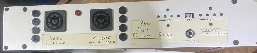 Midi Light Controller 8/500