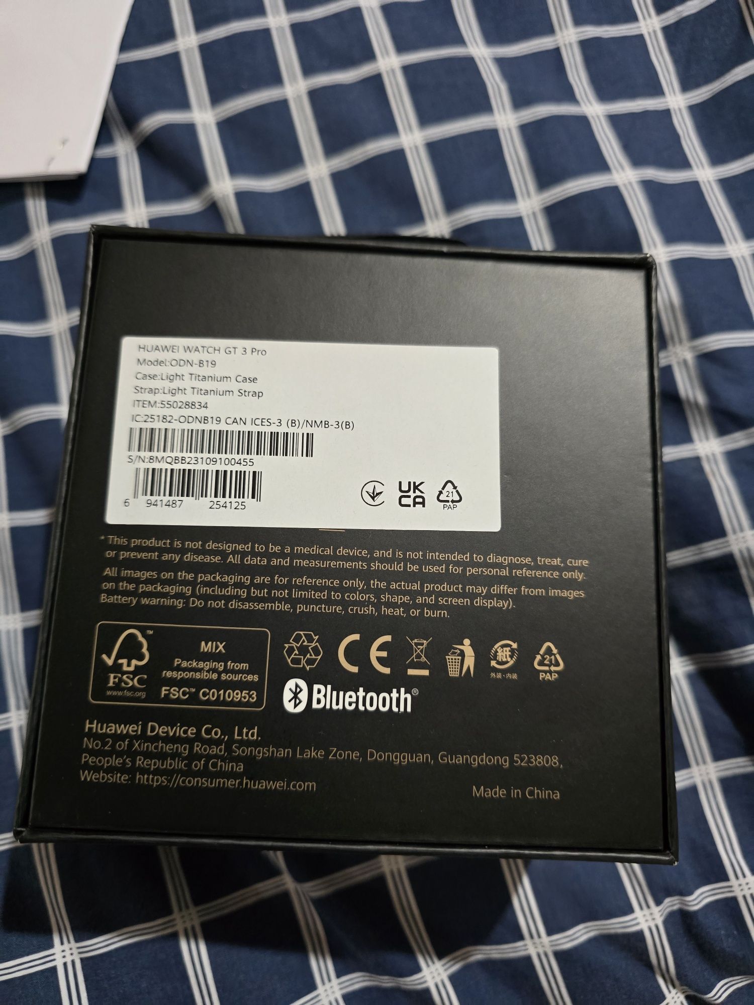 Huawei watch gt 3 pro titan