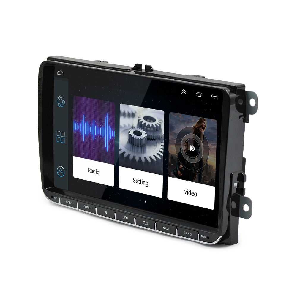 Navigatie Android Dedicata 9Inch, VW/Golf/Tiguan/Passat/Skoda/Touran