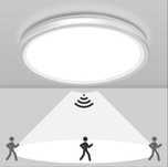 LED плафони със сензор за движение, 18 W, 5000 K, 1800 lm - 6 бр налич