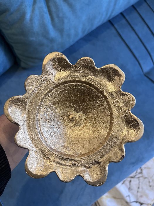 Подсвечник " Девушка". Силумин, CCCP,