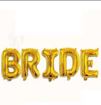 Балони Bride за моминско парти- златисти