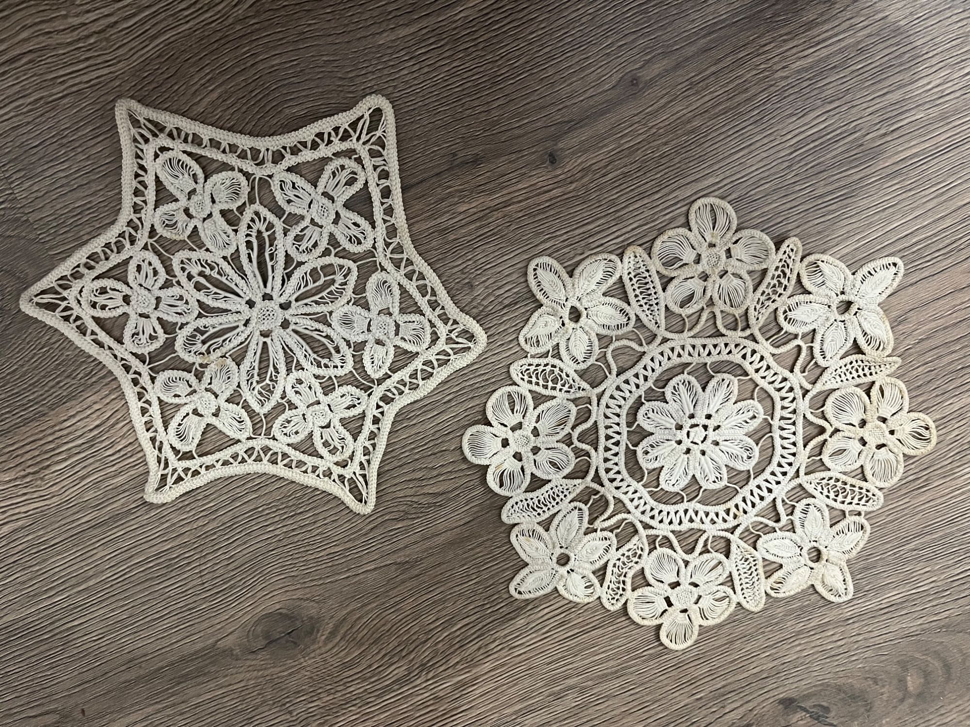 2 bucăți de macrameu handmade