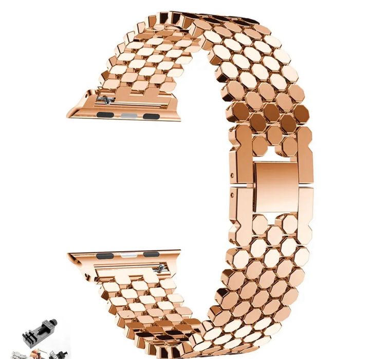 Incarcator Cablu Curea Metalica Luxury Ceas Apple Watch