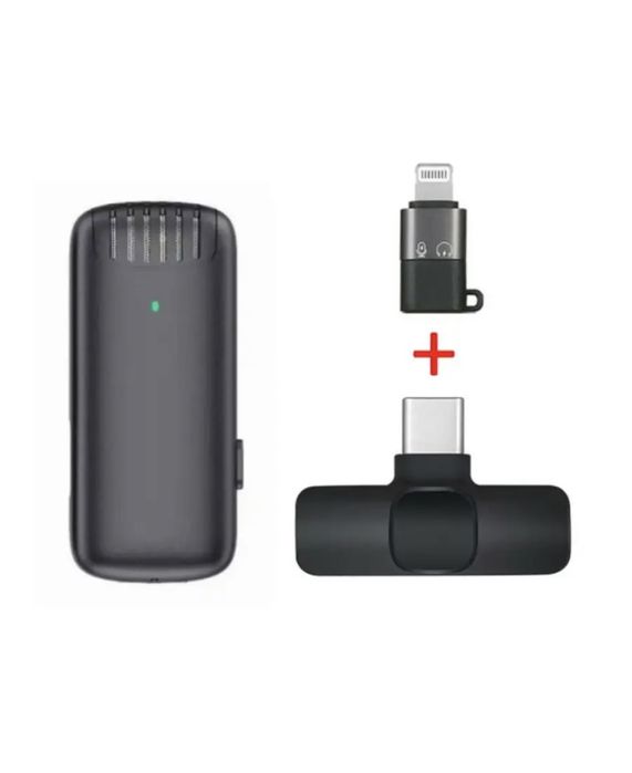 Портативный мини петличка с микрофоном  беспроводной