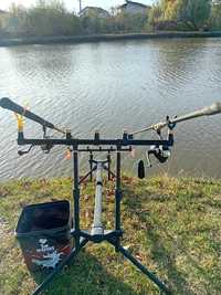 Vand rod pod 5 locuri si lansete daiwa 1500 lei