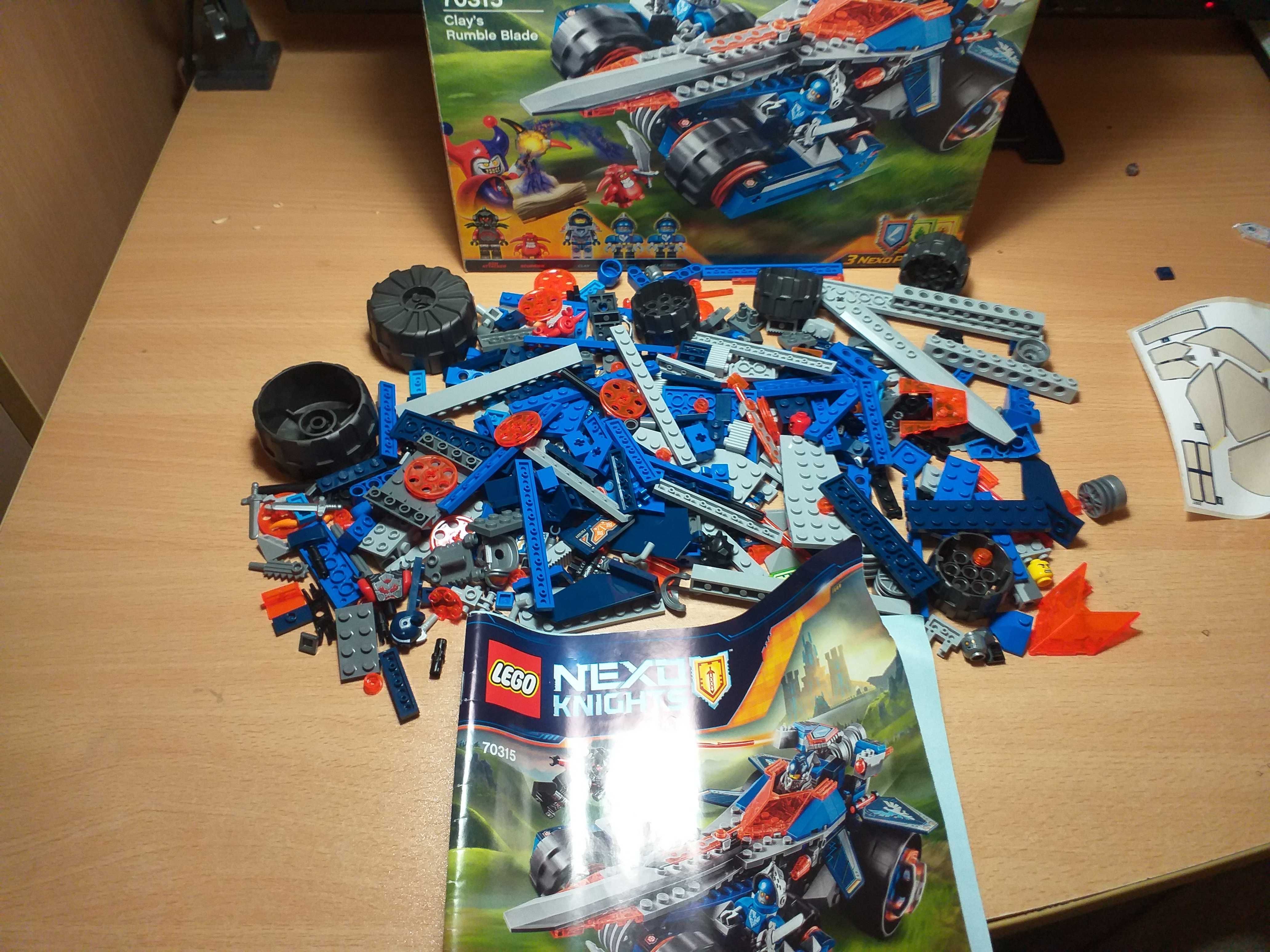 Lego Nexo Knights - Clay's rumble blade