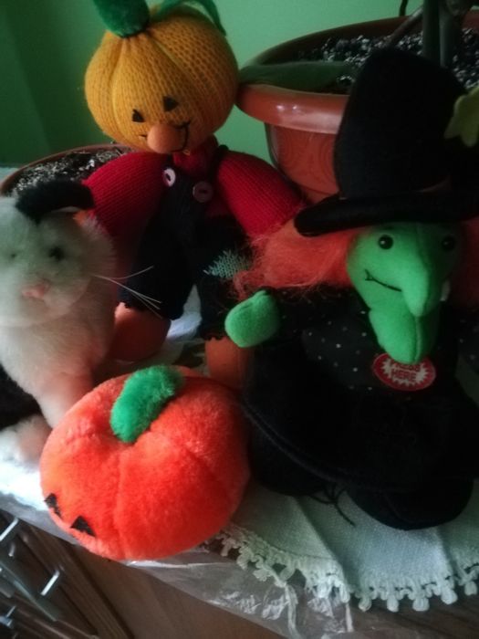 Set jucării de pluș tematică Halloween