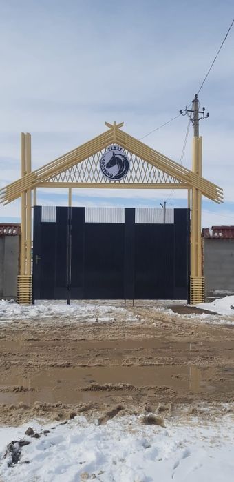 Услуги сваршика варота навес