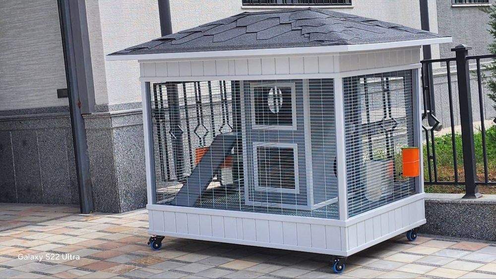 Вольеры, домики  для Ваших любимых питомцев