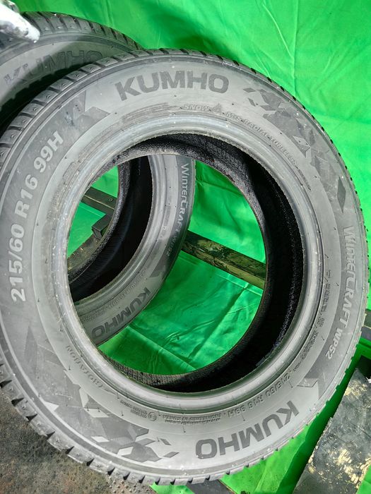 215/60R16 Kumho 2022 7,5-7mm ca noi stare foarte buna