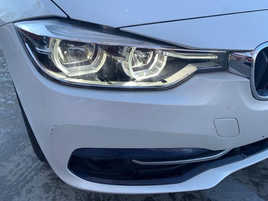 capota aripa bara fata far led bmw 320 325 330 f30 facelift 2016 2017