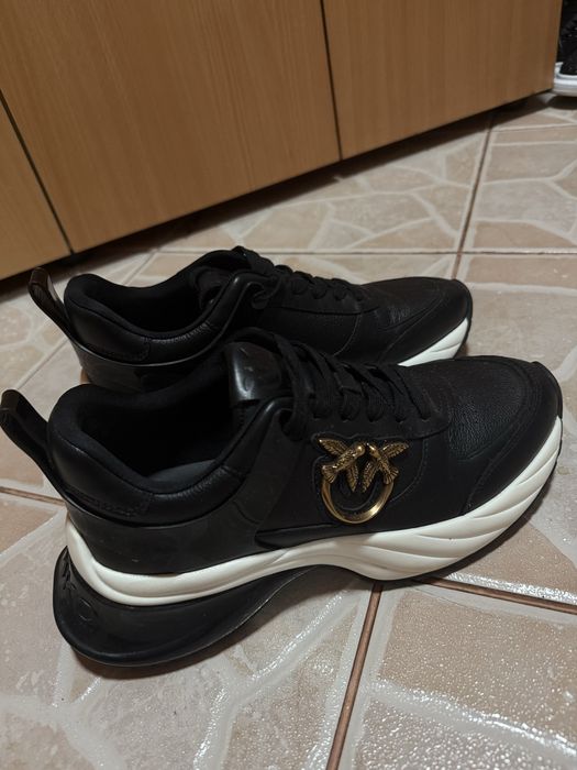 Adidasi din piele pinko