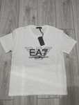 Tricou EA7 alb.