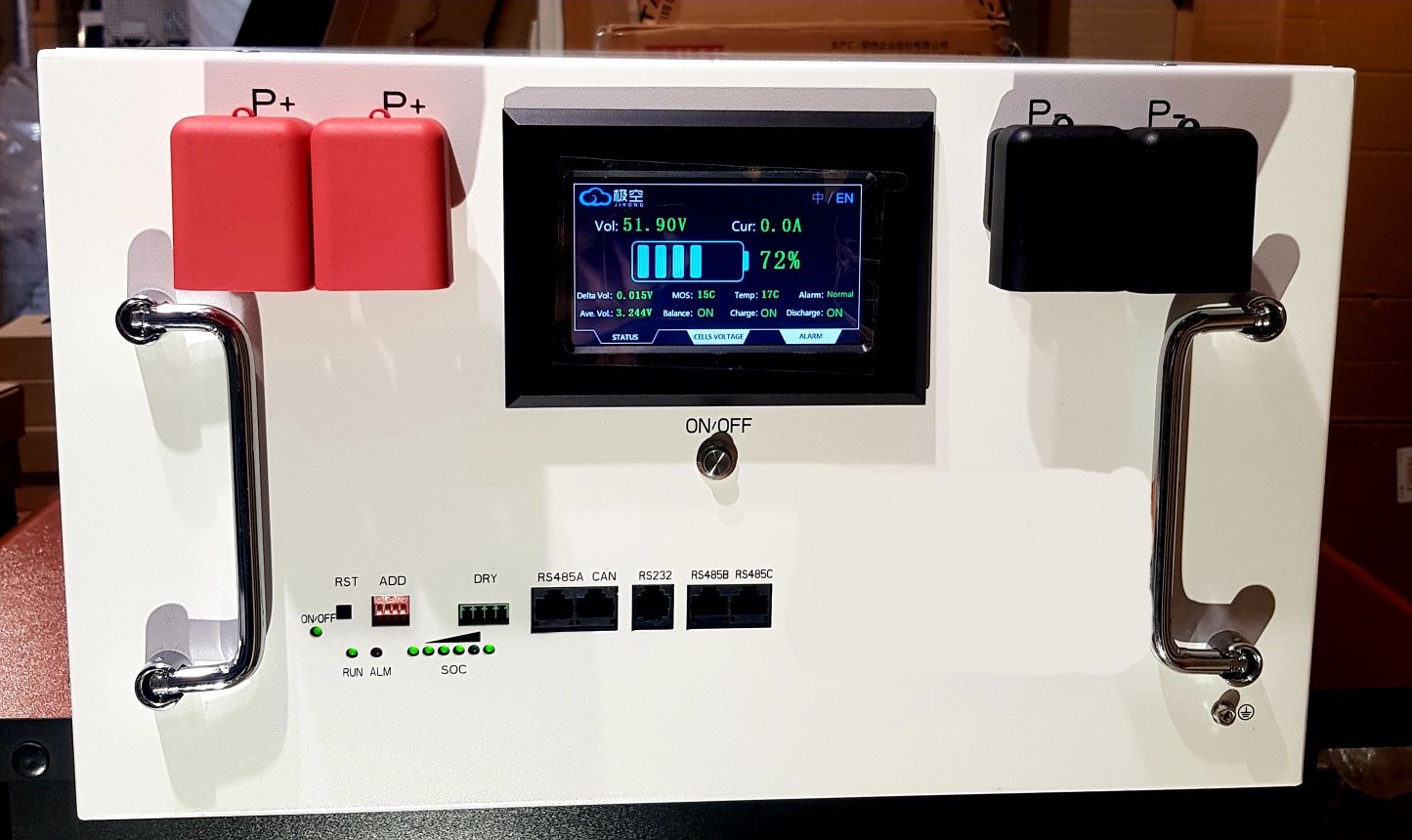 ПРОМОЦИЯ!!! Lifepo4 14.33kW Батерия за Соларни Системи