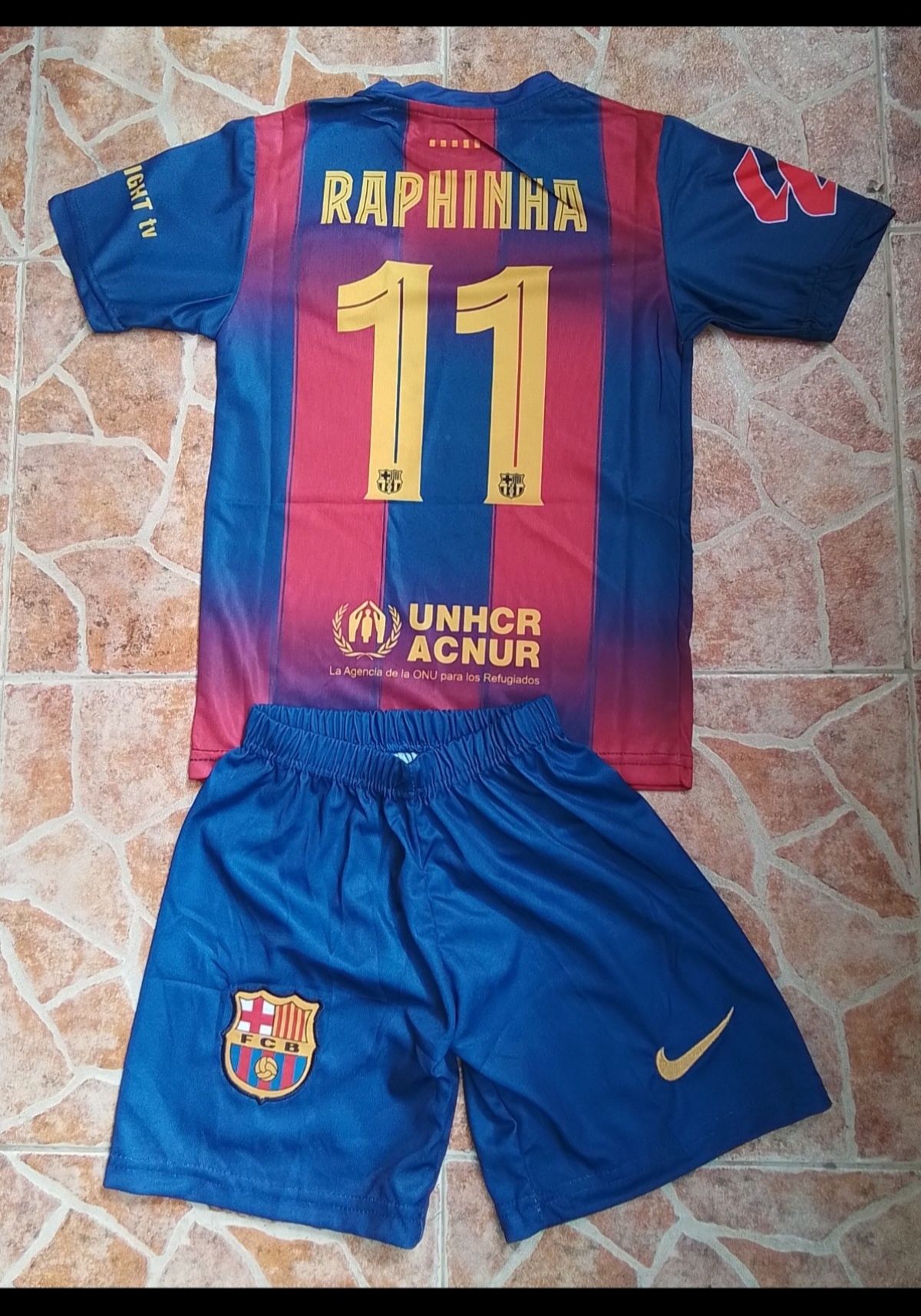 RAPHINHA 11 детско юношески футболни екипи Барселона