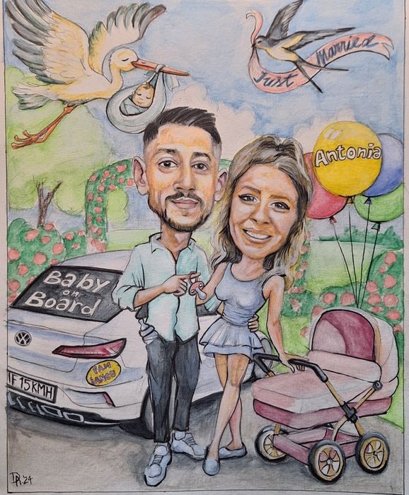 Caricatura poveste cadou