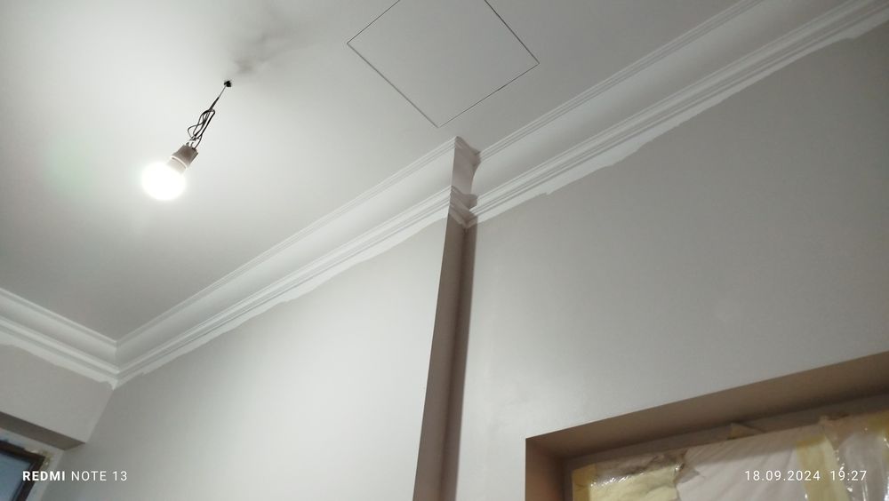 Montaj profile decorative zugrav