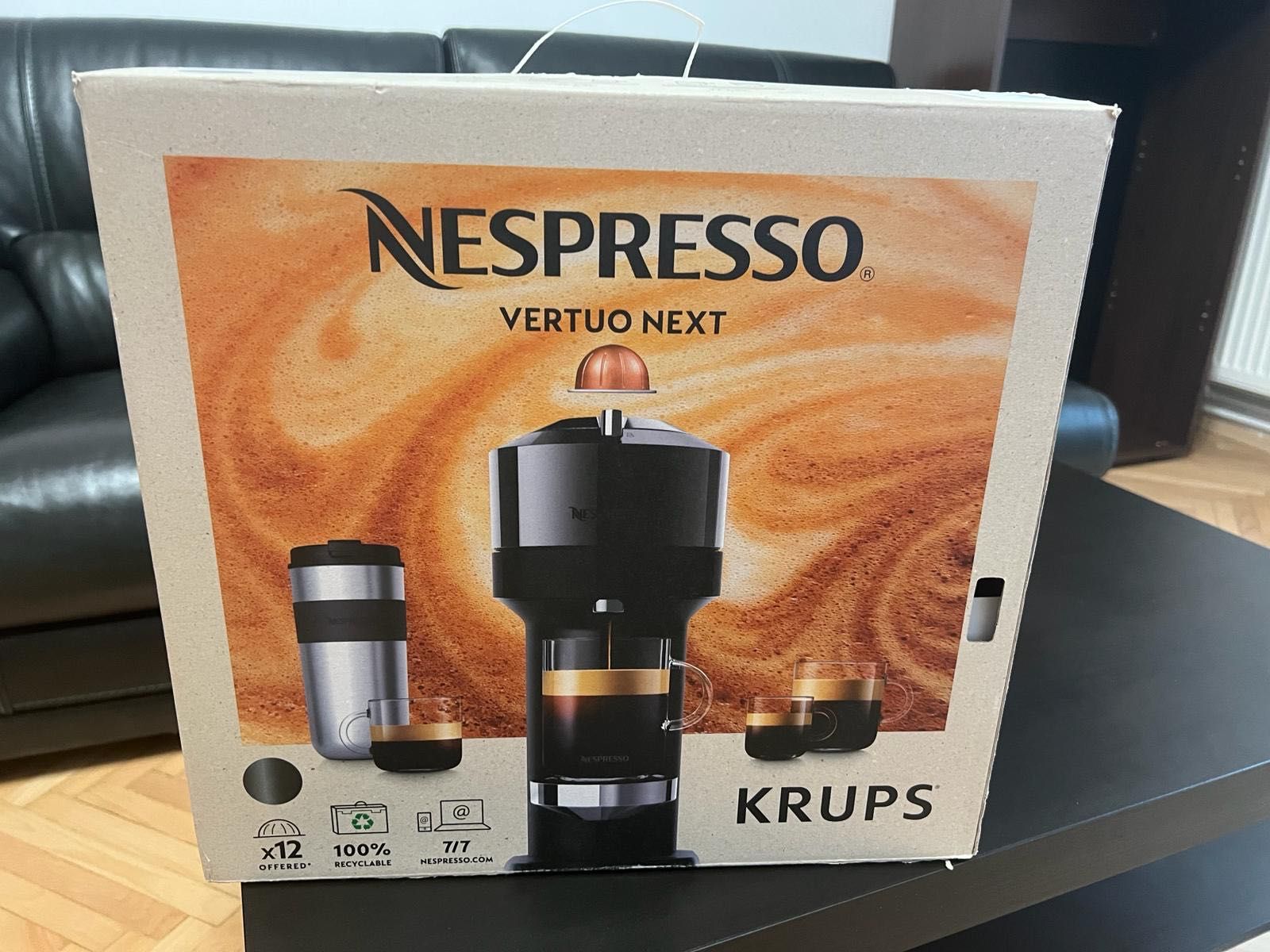 Espressor Nespresso Krups Vertuo Next NOU - SIGILIAT