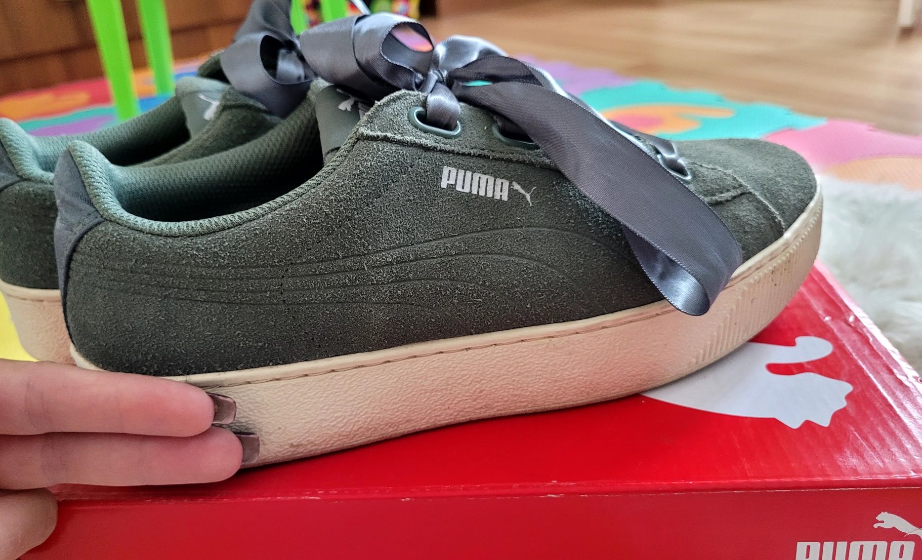 Puma Vikky Platform Ribbon S