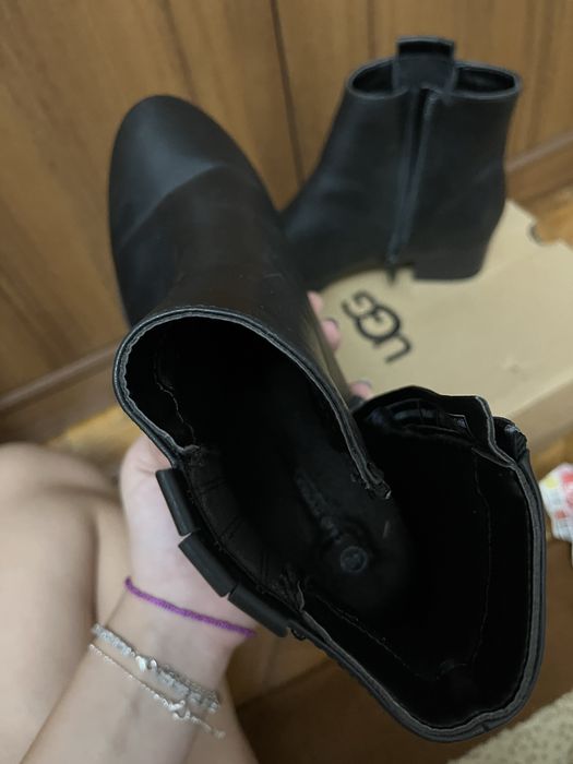 Botine scurte negre marimea 40