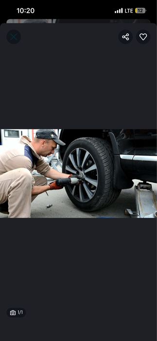 Vulkanizatsiya vizf xizmati 24/7 balon yamash