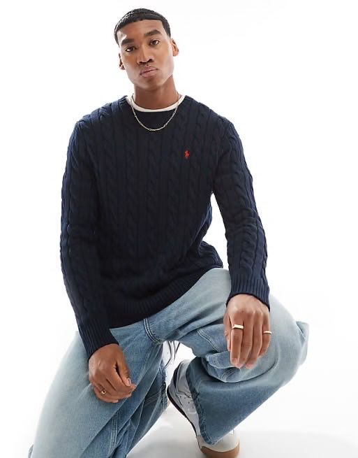 POLO Ralph Lauren : Cotton Cable Knit 2ХЛ / Оригинал