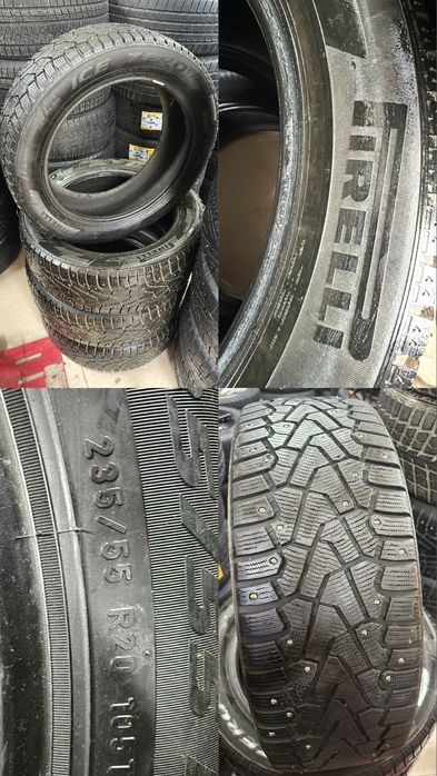 235 55 R20 Pirelli почти новый  шиномонтаж бесплатно
