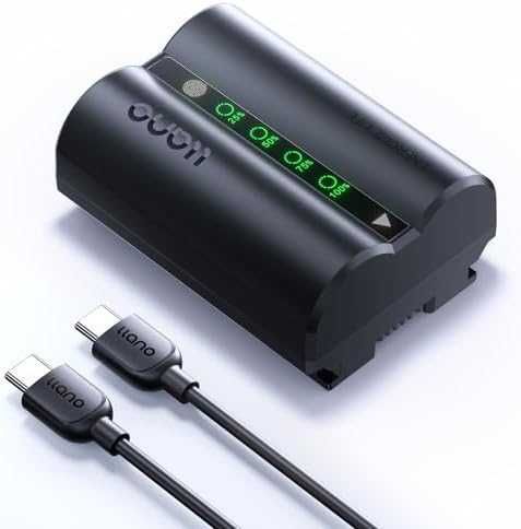 Камерна батерия NP-W235 2600mAh с LED индикатор за Fujifilm X-T5/X-T4