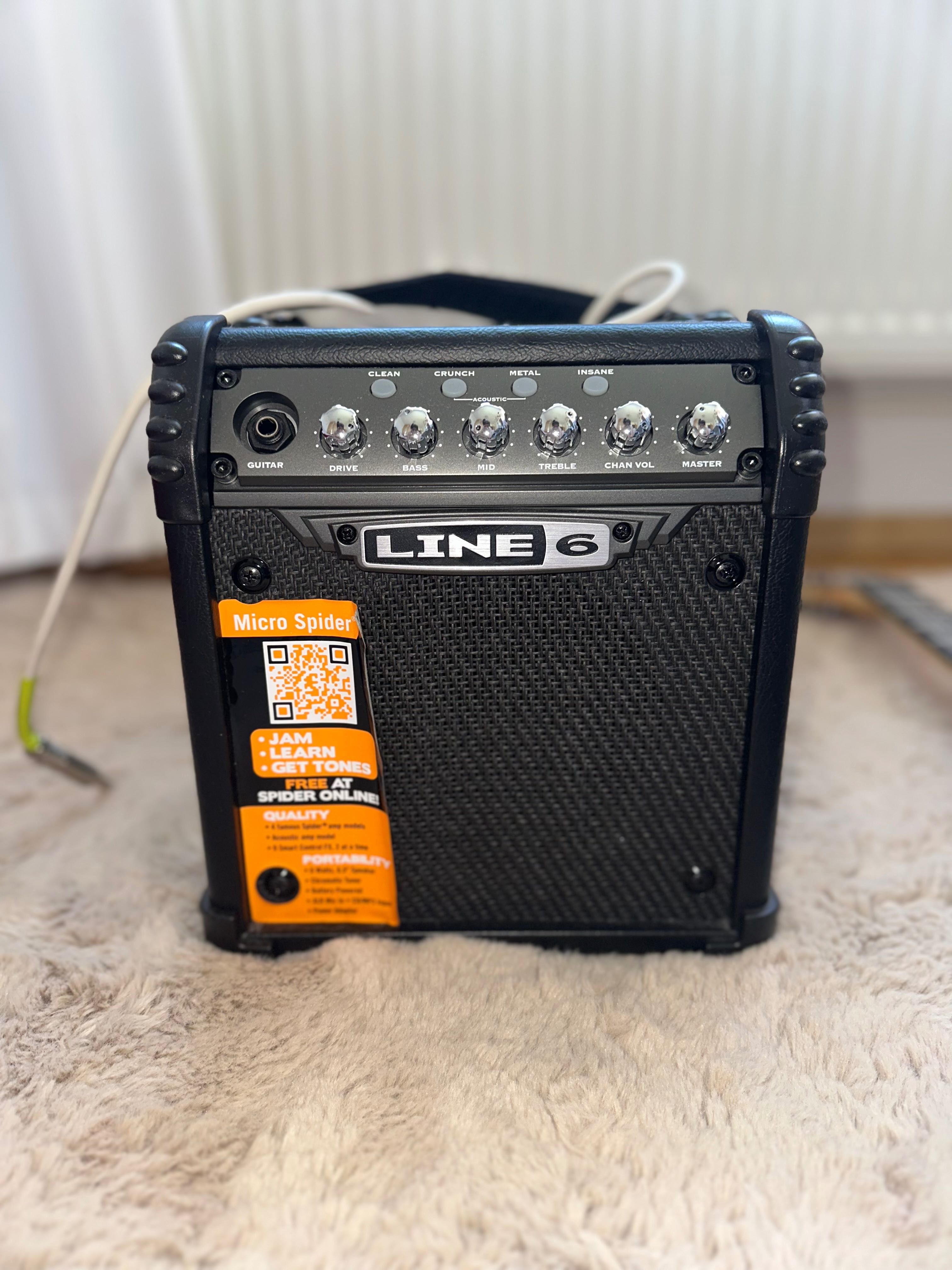 Chitara electrica ESP noua + amplificator Micro Spider