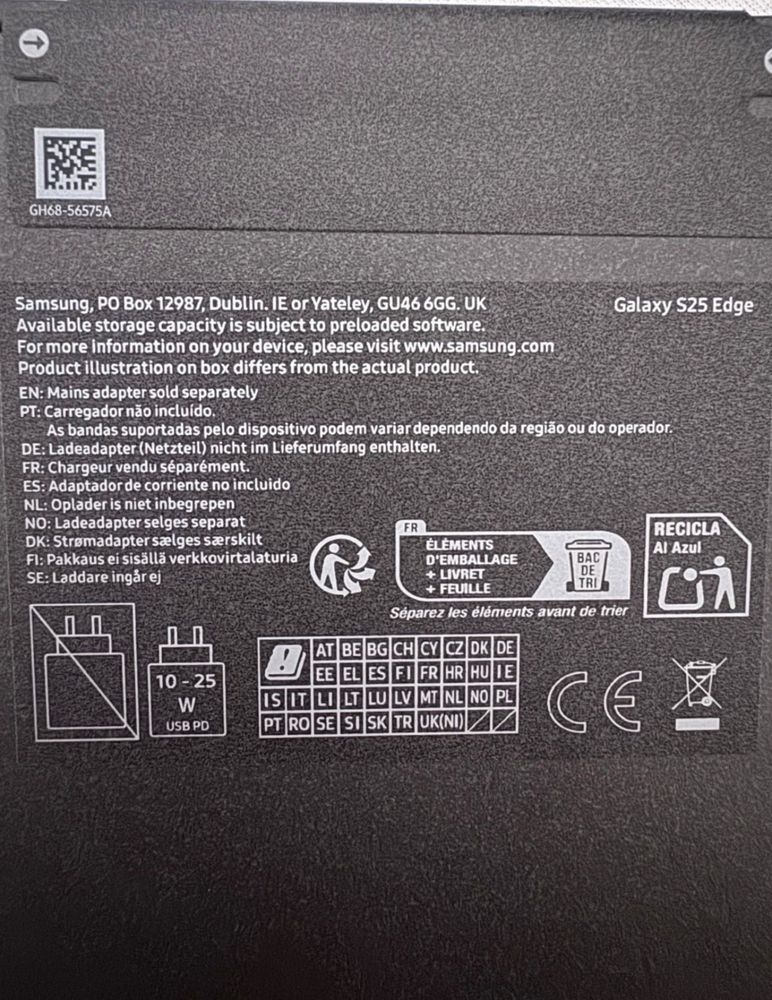 Samsung Galaxy S25 EDGE