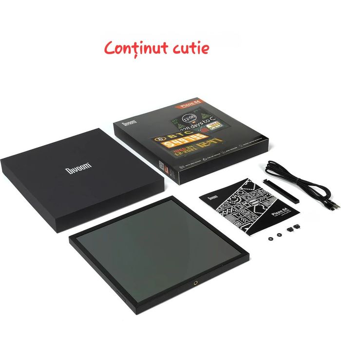 Divoom Pixoo-64 – Stare impecabilă, ca nou, cu garanție