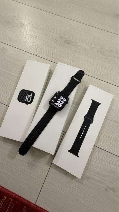 Apple Watch Series 10 46 mm Jet Al Black SB M/L