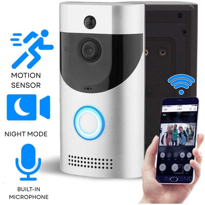 Video-interfon WiFi, vedere nocturna, video HD 720P