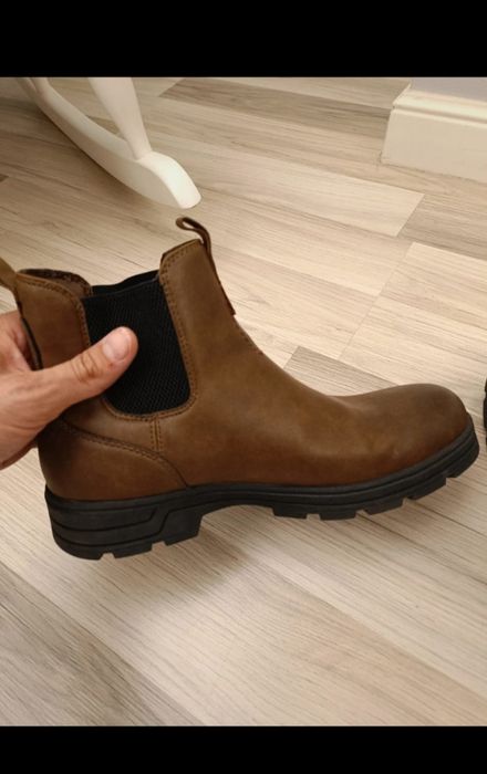 Ghete barbati piele ecologica marimea 40