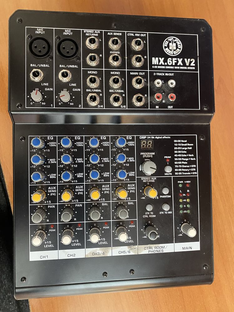 Vand mixer de sunet MX.6F