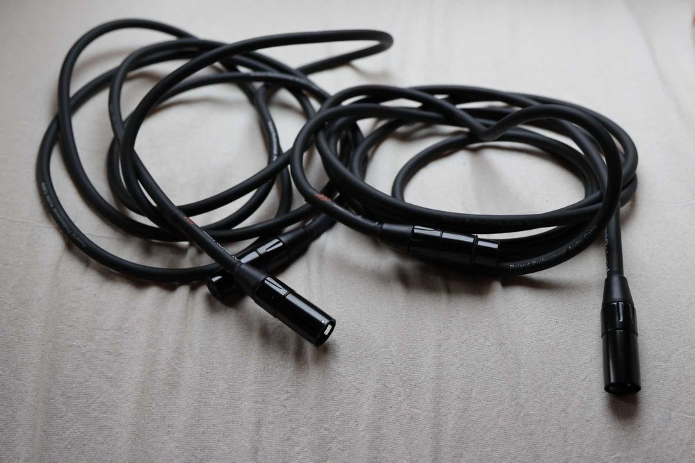 Roland RMC-B10 3 m Микрофонен кабел черен 2 бр.