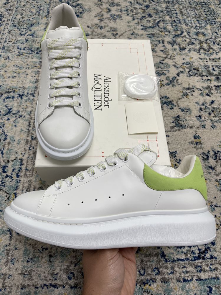 Alexander McQueen White Acid 43