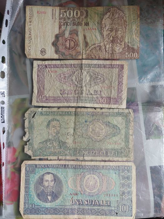 Vand bancnote vechi de colectie