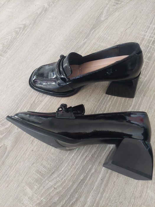 Pantofi dama EPICA, NOI, piele 100 %, marimea 40
