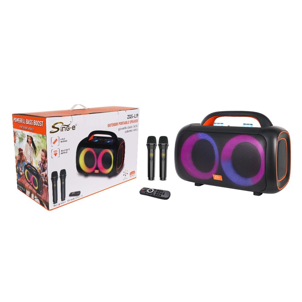Колонка с микрофоном ZQS L19