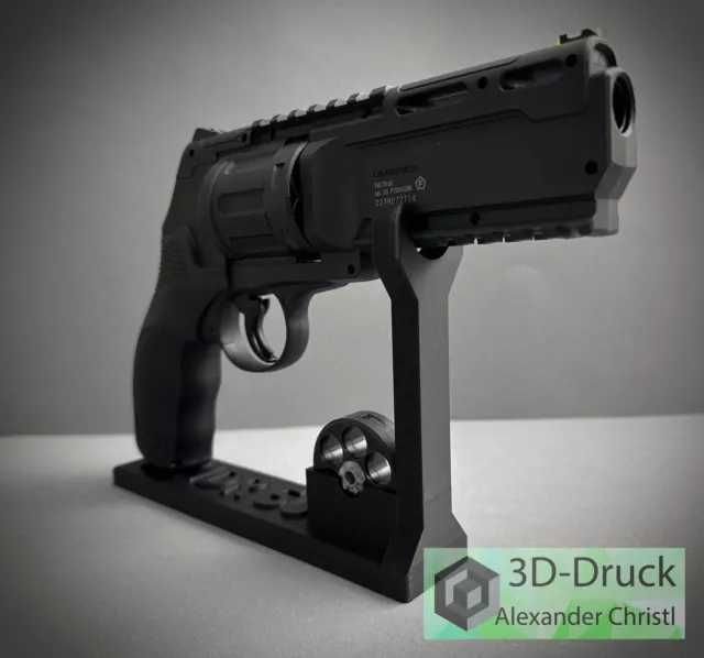 MODEL NOU (28 JOULI) Pistol HDR Cu Bile De Cauciuc !! (MODIFICAT) ~ V3