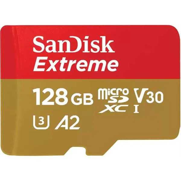 Card de memorie Sandisk microSDXC Extreme,128GB,UHS-I,V30,160 MB/s