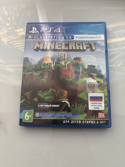 Продам Minecraft для PlayStation 4. Полностью на Русском.