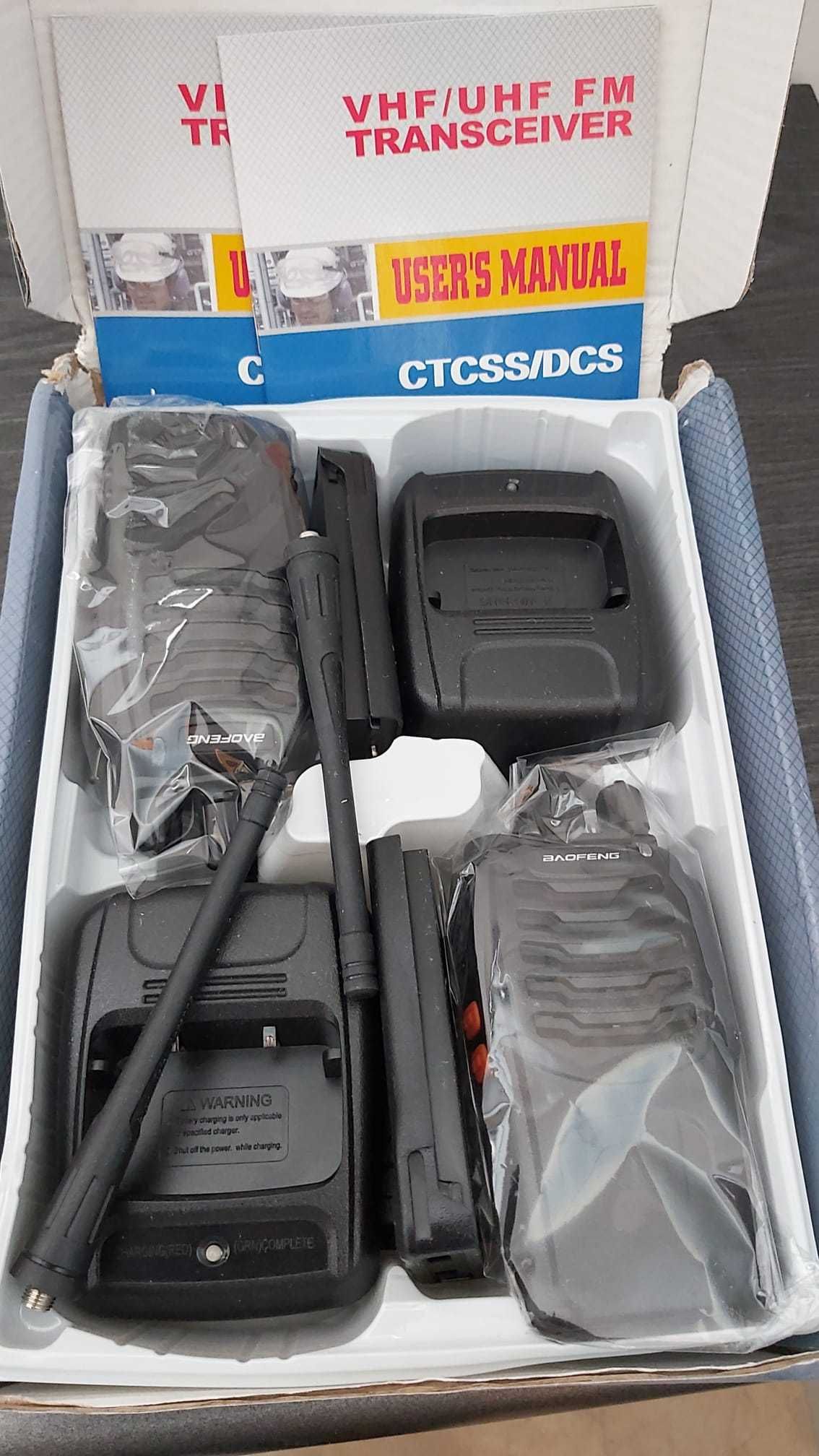 Baofeng Set de 2 bucăți BF-888S UHF 400-470MHz Single Band Radios