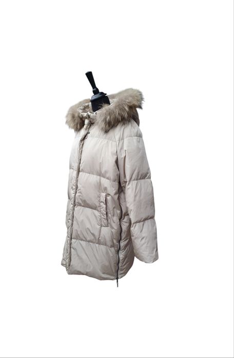 Зимно яке Max Mara гъши пух и естествен косъм