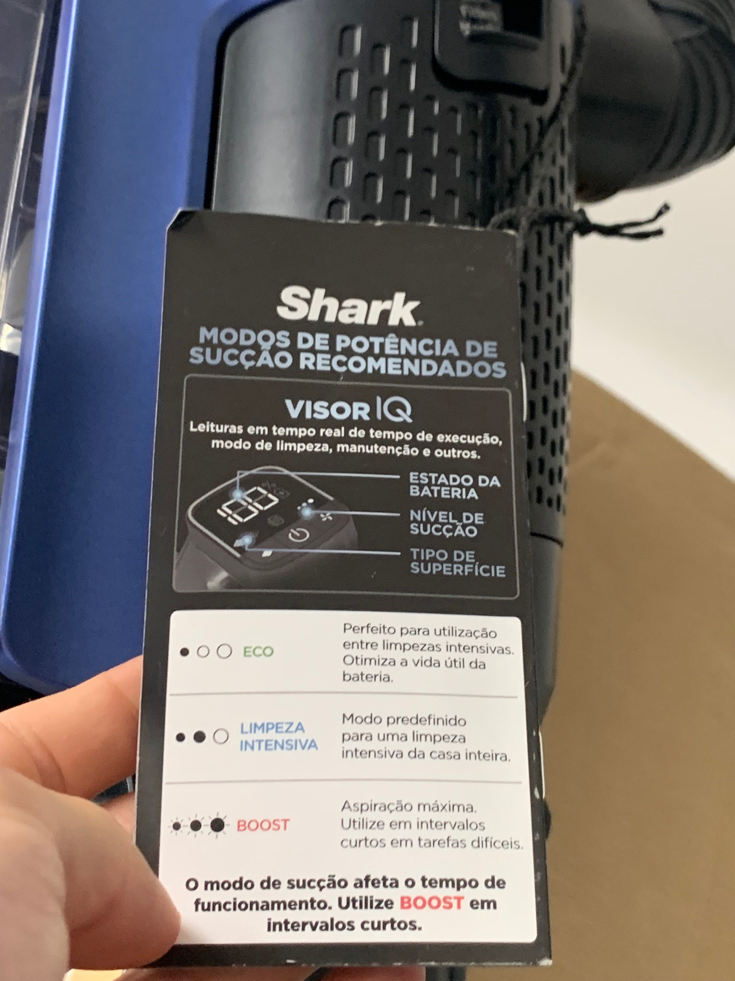 Aspirator vertical fara fir Shark ICZ160EU, Aut. covor si parchet