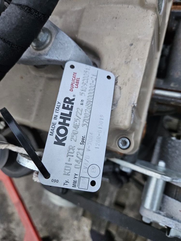 Motor JCB Kohler 55kw 2021