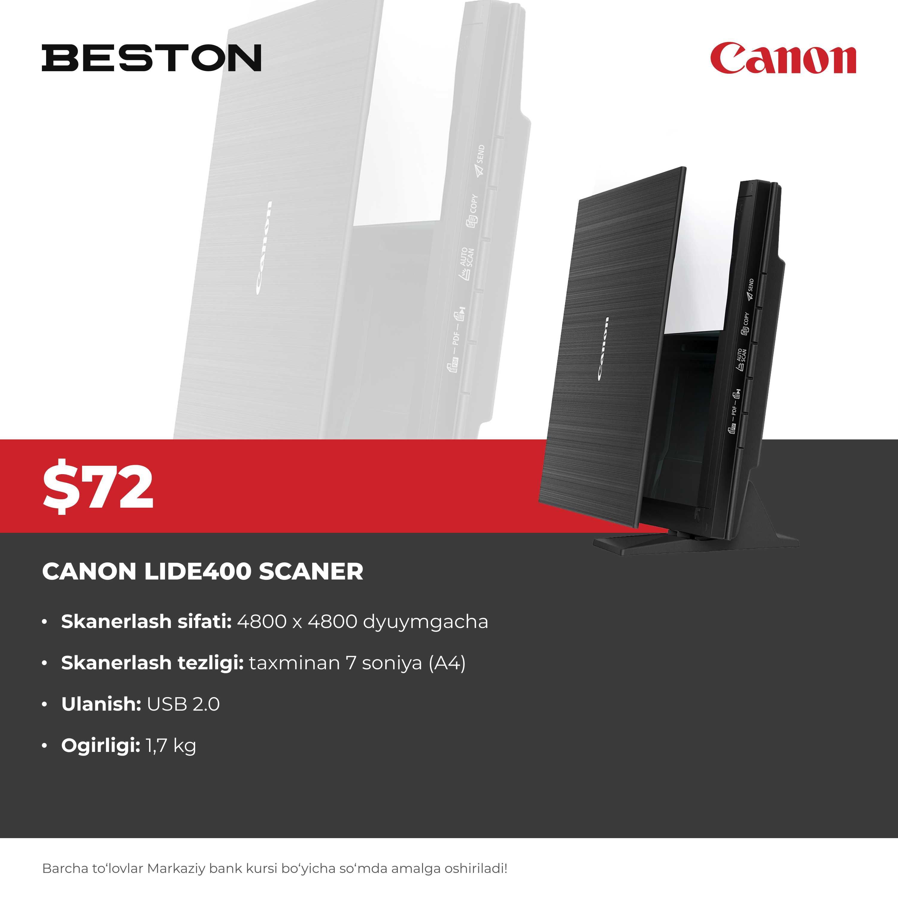 Skaner Canon LIDE 400